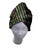 Mardi Gras Sequin Turban Purple Green Gold