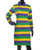 Womens 3X Classic Mardi Gras Dress with Pockets Purple Green Gold