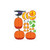 Pumpkin Faces Value Stickers on 4 Sheets