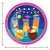 Summer Drinks 8 Ct Paper Dessert 7" Plates Pool Party