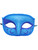 Blue Venetian Men Elegant Masquerade Mardi Gras Halloween Costume Glitter Mask