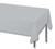 Shimmering Silver Premium Plastic Tablecover 54 x 108