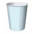 Pastel Blue 9 oz Hot Cold Paper Cups 8 Ct