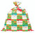 Jumbo Santa HO HO HO Plastic Christmas Gift Bag for Large Gifts w/Card 36 x 44