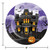 Haunted Mansion Jack O'Lantern 8 Ct 9" Lunch Dinner Plates Halloween