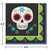 Halloween Day of the Dead Skull 16 Ct Lunch Napkins