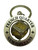 Silver and Gold Tone Mardi Gras New Orleans Keychain