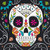 Skull Day of the Dead 20 Ct Luncheon Napkins Halloween