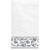 White Silver Trim Premium Quality 24 ct Guest Napkins Paper