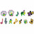 Mardi Gras Swamp Cutouts Decorations 12 ct Value Pack Mardi Gras Swamp Cutouts Decorations 12 ct Value Pack