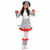 Dotted Doggy Costume Girls Toddler 3-4 Suit Yourself Dalmation Dog 3T 4T