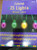 Mardi Gras C7 Light String 25 ct Bulbs Purple Green Yellow 17.25 ft
