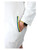 Womens XLarge White Mardi Gras Dress with Pockets Chest Stripe XL