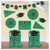 Green Congrats Grad 10 Pc Room Decorating Kit School Spirit Graduation