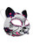 Black Light Cat Gato Masquerade Mardi Gras Halloween Mask