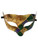 Purple Green Gold Harlequin Mardi Gras Masquerade Mask