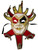 Jester Red Music Decorate Wear Mardi Gras Masquerade Mask Wall Hanging Jester Red Music Decorate Wear Mardi Gras Masquerade Mask Wall Hanging