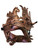 Spike Bronze Antique Gladiator Warrior Masquerade Men's Mask