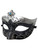 Black Silver Blue Jewel Glitter Venetian Masquerade Mardi Gras Mask