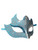 Light Blue Silver Venetian Masquerade Mask Mardi Gras