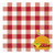 Classic BBQ 16 Ct Lunch Napkins Summer Party Red  Gingham Burger