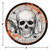 Spooky Symbols Skull 8 Ct Luncheon 9" Plates