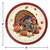 Thanksgiving Turkey 8 Ct 9" Paper Luncheon Plates