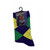 Mardi Gras Purple Green Yellow Regular Harlequin Diamond Socks One Size Mardi Gras Purple Green Yellow Regular Harlequin Diamond Socks One Size