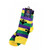 Mardi Gras Black Fleur De Lis on Purple Green Yellow Men's Stripe Long Socks One Size Mardi Gras Black Fleur De Lis on Purple Green Yellow Men's Stripe Long Socks One Size