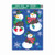 Snowman Christmas Vinyl Window Clings Decoration Sheet