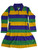Girls 3T Toddler Classic Mardi Gras Dress with Pockets Purple Green Gold Girls 3T Toddler Classic Mardi Gras Dress with Pockets Purple Green Gold