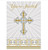 Radiant Gold Silver Cross 8 Ct Invitations Baptism Confirmation Communion Christening