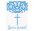 Fancy Blue Cross 8 Ct Invitations Baptism Confirmation Communion