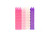 Pink White Purple Spiral 10 Ct 3 in Birthday Candles