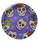 Dia De Muertos Day of the Dead Skulls 8 Ct 7" Halloween Dessert Cake Plates