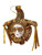 Jester Brown Gold Magnet New Orleans Mardi Gras Party Favor Ornament Jester Brown Gold Magnet New Orleans Mardi Gras Party Favor Ornament