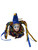 Jester Doll Royal Blue Magnet Shelf Party Favor Ornament Mardi Gras