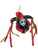 Jester Doll Dark Red Magnet Shelf Party Favor Ornament Mardi Gras