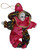 Hot Pink Jester Doll Magnet Ornament Party Favor Mardi Gras