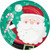 Jolly Characters Santa Christmas Paper 8 Ct 9" Dinner Lunch Plates Jolly Characters Santa Christmas Paper 8 Ct 9" Dinner Lunch Plates