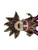 Small Burgundy Jester Mardi Gras Masquerade Mask Wall Hanging Small Burgundy Jester Mardi Gras Masquerade Mask Wall Hanging