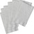 White 40 Ct Paper Guest Napkins 8 x 4  Embossed Edge