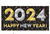 2024 Graduation New Years Scene Setter Wall Decoration Banner 3 pc 33 x 65 