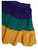 Adult Skort S/M Mardi Gras Color Block Purple Green Gold Adult Skort S/M Mardi Gras Color Block Purple Green Gold