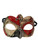 Red Silver Small Venetian Masquerade Mardi Gras Mask Elastic Strap Red Silver Small Venetian Masquerade Mardi Gras Mask Elastic Strap