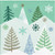 Winter Wonderland 16 Ct Beverage Cocktail Napkins Christmas Trees Winter Wonderland 16 Ct Beverage Cocktail Napkins Christmas Trees