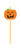 Halloween Pumpkin Straws 6 ct Party Supplies Treats