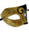 Black Gold Roman Greek Men Venetian Mardi Gras Party Masquerade Mask
