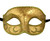 Gold Elegant Venetian Masquerade Glitter Fancy Dress Costume Mask