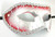 Red Gray Silver Masquerade Party Value Mardi Gras Halloween Mask